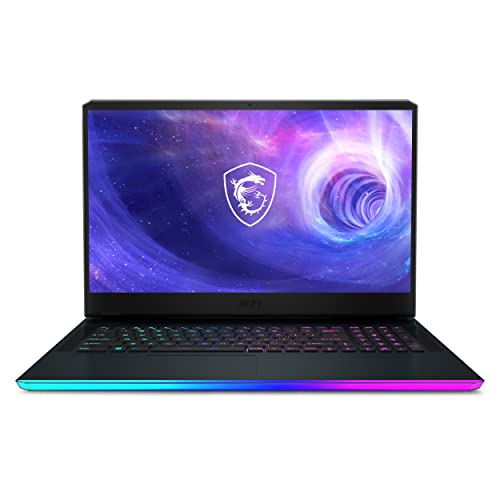 MSI Raider GE76 Gaming Laptop: Intel Core i9-12900H, GeForce RTX 3060, 17.3' 144Hz FHD Display,16GB DDR5, 1TB NVMe SSD, Thunderbolt 4, Cooler Boost 5, Win 11 Home: Titanium Blue 12UE-871