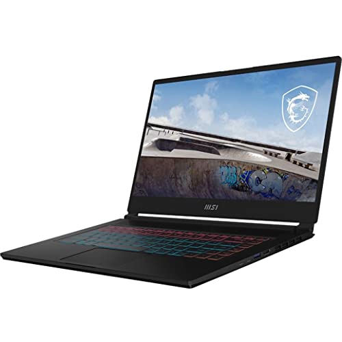 MSI Stealth 15M 15.6' FHD 144Hz Ultra Thin and Light Gaming Laptop: Intel Core i7-1260P RTX 3060 16GB DDR5 512GB NVMe SSD , Thunderbolt 4, Cooler Boost 5, Win11 Pro: Carbon Gray B12UE-040