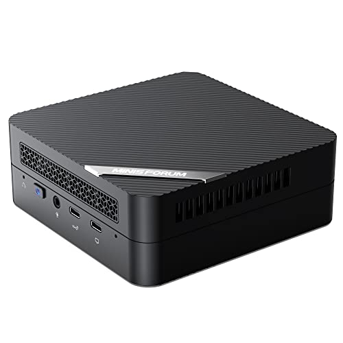 COOFUN UM590 Mini PC AMD Ryzen 9 5900HX,32GB RAM 512 GB PCIe SSD,Upgraded HX90 Desktop PC, 2 x HDMI Ports, 1 x USB Type-C, 4 x USB 3.2 Type A, Wifi6, Bluetooth5.2,1x 2.5G RJ45