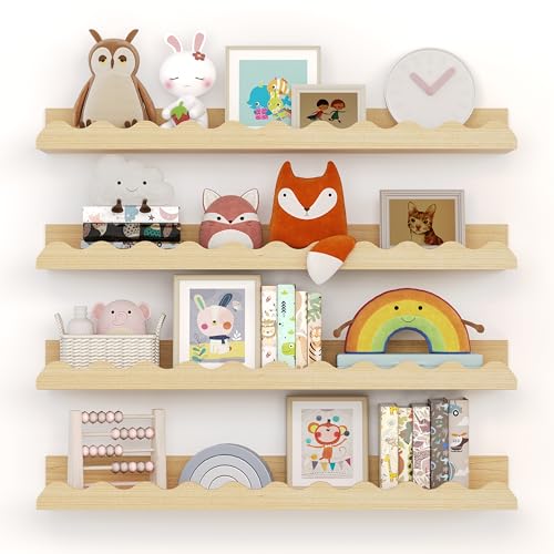 Seocry Nusery Shelves (23 Inches, Wood)