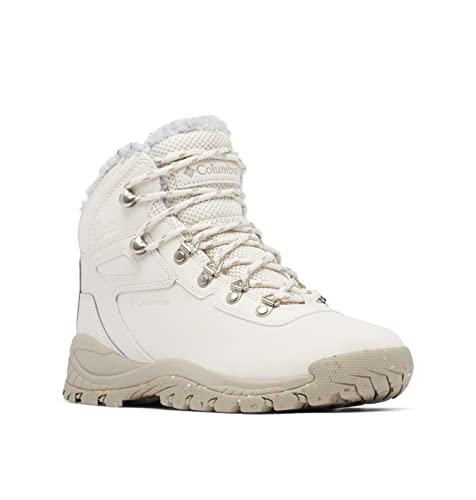 Columbia Women's Newton Ridge Waterproof Omni-Heat II, Fawn/Canvas Tan, 8