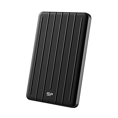 Silicon Power 2TB Rugged Portable External SSD USB 3.2 Gen 2 (USB3.2) with USB-C to USB-C/USB-A Cables, Ideal for PC, Mac, Xbox and PS4, PS5 Bolt B75 Pro