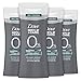 DOVE MEN + CARE Deodorant Stick for Men Aluminum free deodorant Eucalyptus+Birch Naturally Derived Plant Based Moisturizer, GRAY, 2.6 Ounce (Pack of 4)