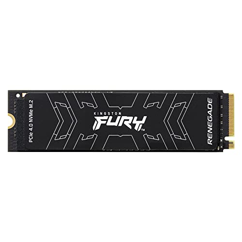 Kingston FURY Renegade 2TB PCIe Gen 4.0 NVMe M.2 Internal Gaming SSD | Up to 7300 MB/s | Graphene Heat Spreader | 3D TLC NAND | Works with PS5 | SFYRD/2000G, Solid State Drive