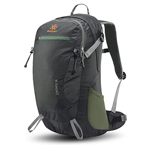 KAILAS Q-WIND II 28L Hiking Daypack with Rain Cover for Men Women Waterproof Lightweight Backpack Travel Outdoor Dark Green