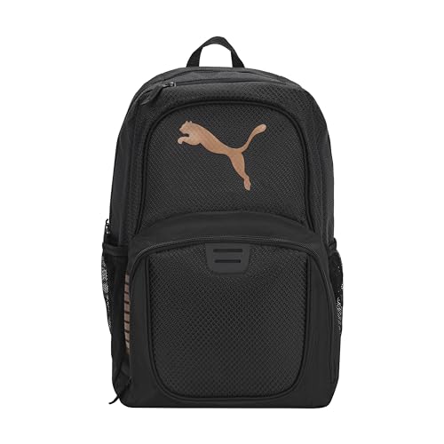 PUMA Evercat Contender Backpack, Black/Rose Gold, One Size