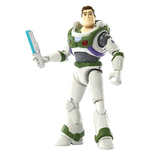 Mattel Disney Pixar Lightyear Space Ranger Alpha Buzz Lightyear Figure, Authentic Action Figure 5 Inches tall with 12 Posable Joints, Laser Blade, 4 Years & Up