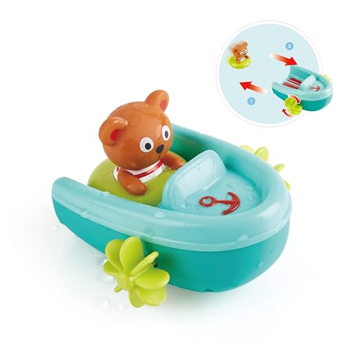 (New May) Hape Tubing Pull-back Boat (unit 2)