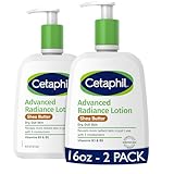 Cetaphil Body Lotion, Advanced Radiance Lotion with Shea Butter for Dry, Sensitive Skin, 16 oz Pack of 2, Fragrance Free, Hypoallergenic, Non-Comedogenic