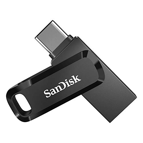 SanDisk 512GB Ultra Dual Drive Go USB Type-C Flash Drive, Black - SDDDC3-512G-GAM46​