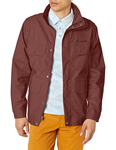 Columbia Men's Sage Lake Jacket, Light Raisin, Medium