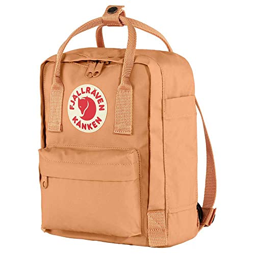 Fjallraven Women's Kanken Mini Backpack, Peach Sand, Orange, One Size