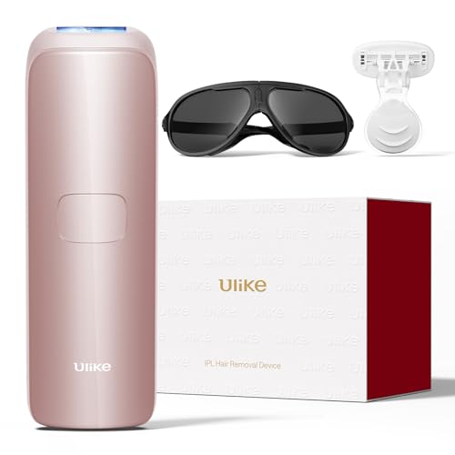 Ulike Laser Hair Removal for Women and Men, Air 3 Ice-Cooling IPL Device Hair Removal for Nearly Painless & Long-Lasting Results, 3 Modes & Auto Flashing for Fast Full Body Hair Removal from Home