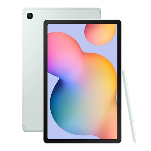 SAMSUNG Galaxy Tab S6 Lite (2024) 10.4' 64GB WiFi Android Tablet, S Pen Included, Gaming Ready, Long Battery Life, Slim Metal Design, Expandable Storage, US Version, Mint, Amazon Exclusive