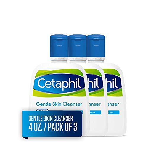 Cetaphil Gentle Skin Cleanser, 4 fl oz (Pack of 3)