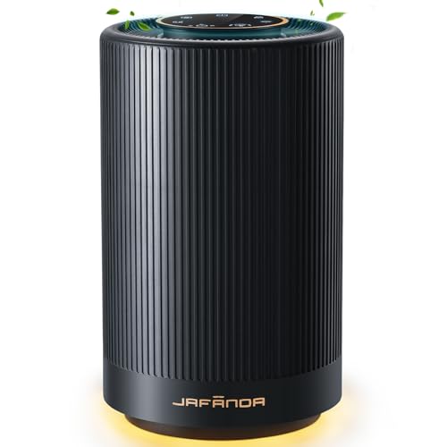 Jafanda Air Purifiers for Home bedroom, True HEPA 13 Coverage 450 sqft,22 dB Portable Air cleaner,Effectively Remove Pollen Dust and Odor to Prevent Seasonal Air Diseases,Night Light