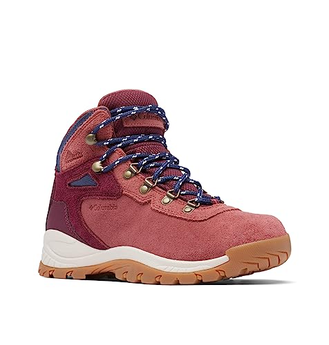 Columbia Women's Newton Ridge Plus Waterproof Amped, Beetroot/Deep Madeira, 8