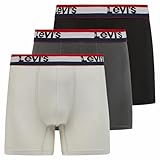 Levi's Mens Underwear Microfiber Boxer Brief for Men Ultra Soft 3 Pack