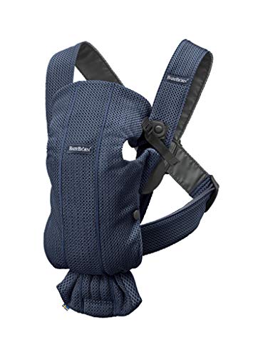 BabyBjörn Baby Carrier Mini, 3D mesh, Navy Blue