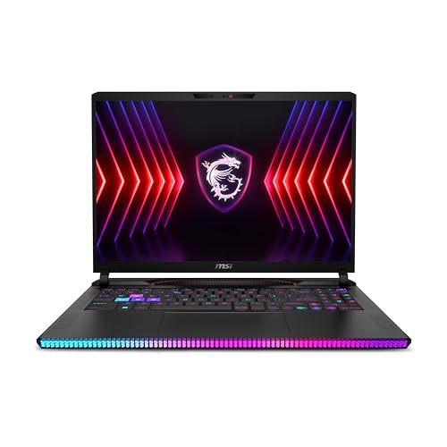 MSI Raider GE68HX 16” 144Hz MiniLED UHD+ Gaming Laptop: Intel Core i9-14900HX, NVIDIA Geforce RTX 4080, 64GB DDR5, 2TB NVMe SSD, Thunderbolt 4, Cooler Boost 5, Win 11 Home: Black 14VHG-286US