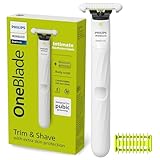 Philips Norelco OneBlade Unisex Intimate Pubic & Personal Body Groomer & Trimmer for Women & Men, QP1924/70