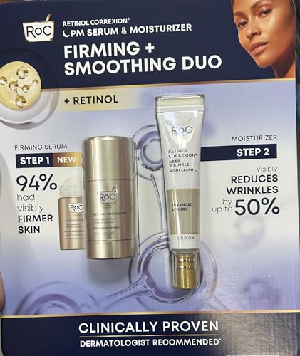 Roc Correxion PM Serum & Moisturizer Firming + Smoothing Duo