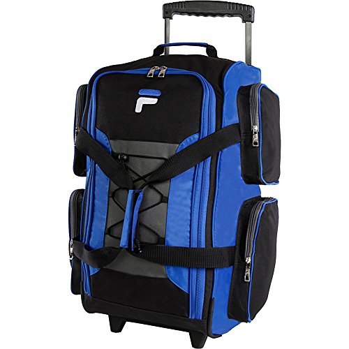 Fila 22' Lightweight Carry On Rolling Duffel Bag, Blue, One Size