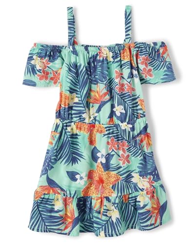 The Children's Place,Family Matching Dresses, Mommy and Me,Girls,Hawaiian Tropic,6-9 Months