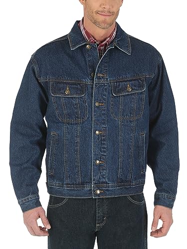 Wrangler Men's Big & Tall Unlined Denim Jacket,Antique Indigo,3XL