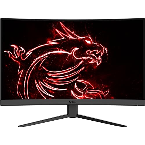 MSI G32CQ4, 32' Gaming Monitor, 2560 x 1440 (QHD), VA, 165Hz, FreeSync, HDMI, Displayport, Tilt