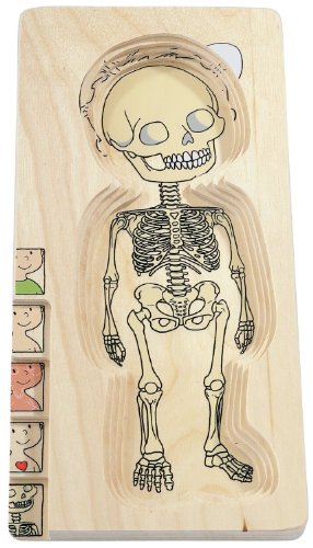 Hape Your Body 5-Layer Wooden Puzzle Boy