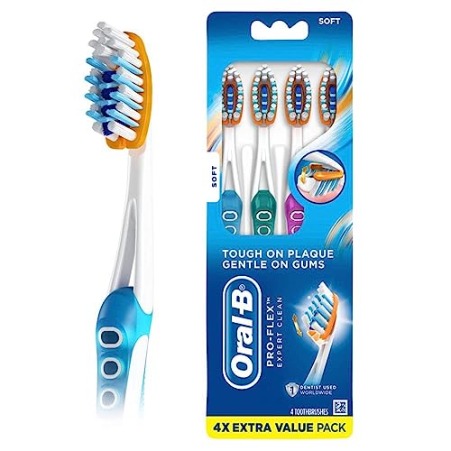 Oral-B Pro-health Advanced Manual Toothbrush, 38 Soft, 4 Count