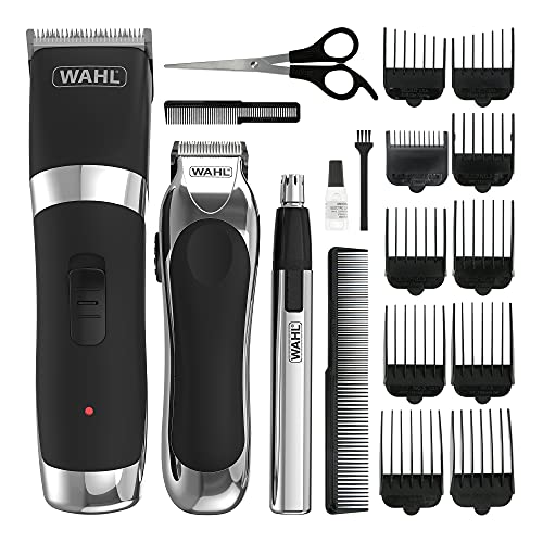 Wahl Cordless Trimmer Set for Men, Hair Trimmer, Beard Trimmer, Nose Ear and Eyebrow Trimmer