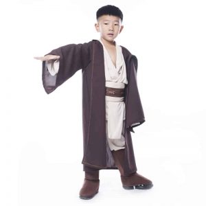 Boys Star Wars Deluxe Jedi Warrior Movie Character פורים תחפושות מלחמת הכוכבים