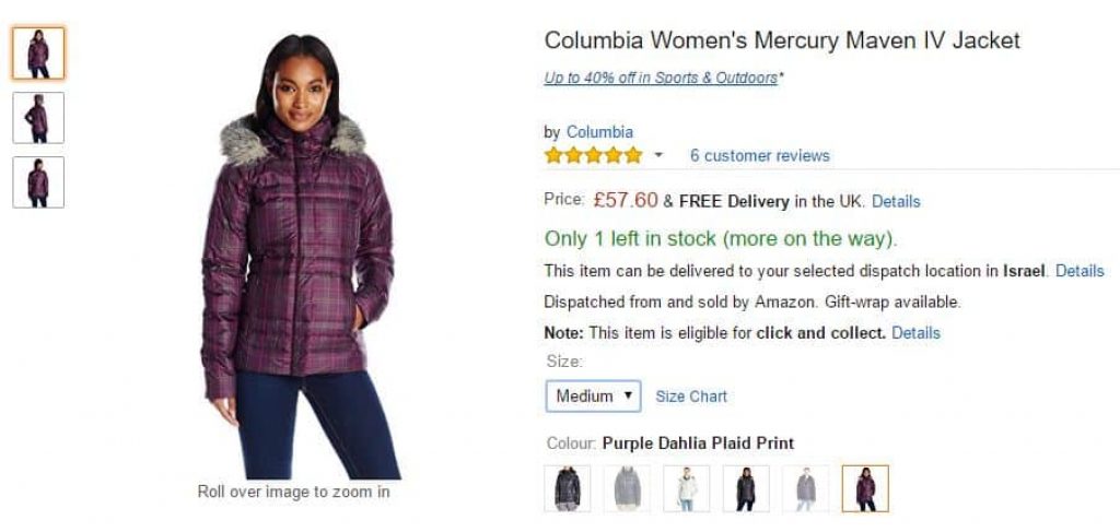 Columbia Womens Mercury Maven IV Jacket