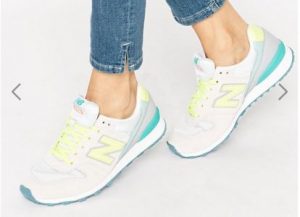 New Balance 996 Pastel Suede Trainers