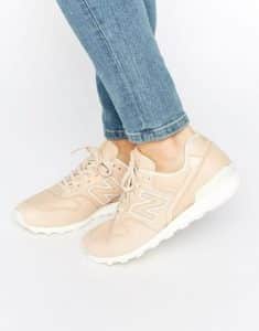 New Balance 996 Trainers In Nude Leather