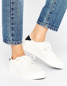 Nike All Court 2 Trainers In Textured Cream