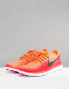Nike Running Flex 2017 Trainers In Red 898457 800