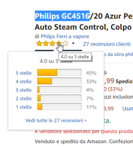 2018 06 04 21 54 08 Philips GC4516 20 Azur Performer Plus Ferro a Vapore Tecnologia Auto Steam Cont