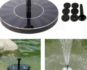2018 06 26 15 13 43 Outdoor Solar Pond Fountain Floating Lily Water Fountain Decor Kit