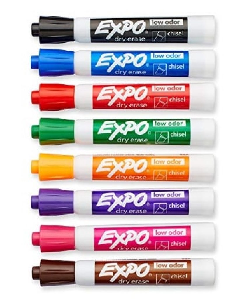 2018 10 25 17 34 50 Amazon.com Expo 80078 Low Odor Dry Erase Markers Chisel Tip Assorted Colors Of