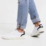 Puma Ralph Sampson Perforated trainers in white & black