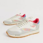 Reebok classic leather translucent trainers