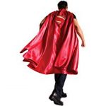 Men's Batman V Superman: Dawn of Justice Deluxe Adult Superman Cape