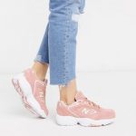 New Balance 452 chunky trainers in pink