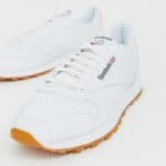 Reebok Classic leather trainers in white