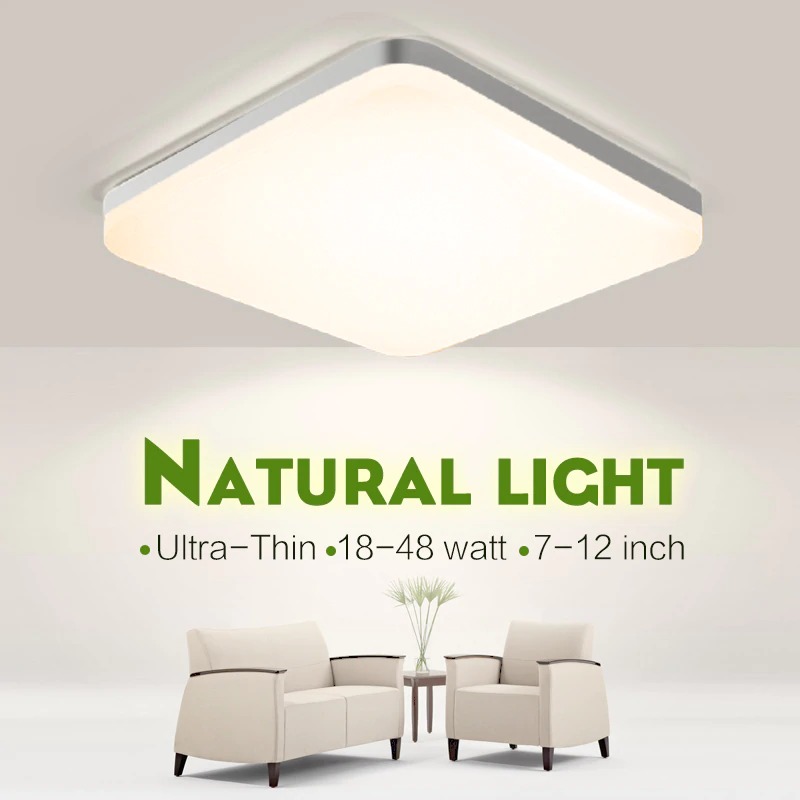 img 1 LED ceiling lights for room 18W 24W 36W 48W Cold Warm White Natural light LED
