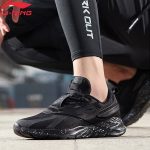 us 46 9 30 offli ning men crazy run cushion running shoes breathable light weight comfort lining li ning fitness sport shoes arhp147 xyp945running shoes