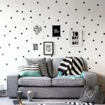 US $0.57 41% OFF|Black Polka Dots Wall Stickers Circles DIY Stickers for Kids Room Baby Nursery Room Decoration Peel Stick Wall Decals Vinyl|Wall Stickers|